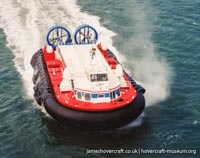 AP1-88 hovercraft promotional day by BHC -  (credit: The <a href='http://www.hovercraft-museum.org/' target='_blank'>Hovercraft Museum Trust</a>).